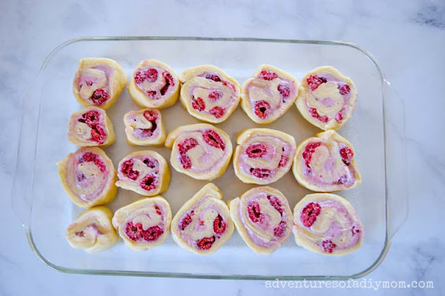 raspberry rolls ready to rise