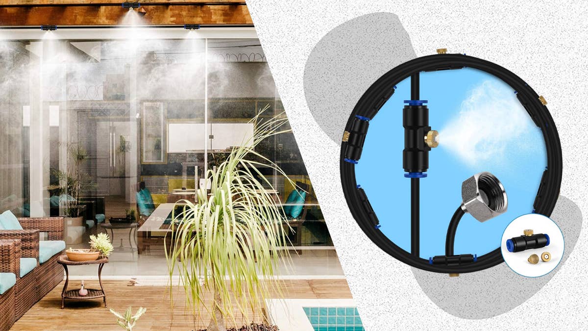 Amazon's $13 misting system is a lesser-known hack for fending off the heat