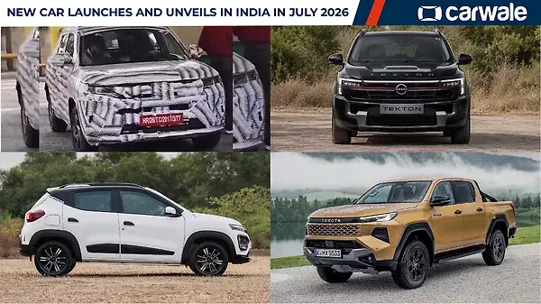 New Car Launches And Unveils in India in July 2026