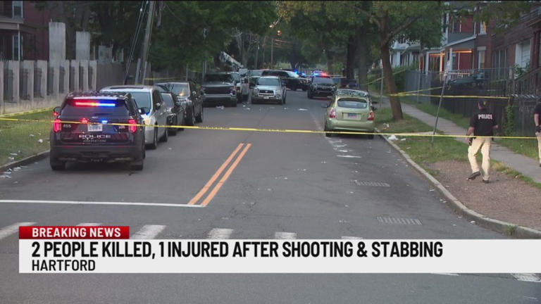 Police identify 2 men killed in Hartford stabbing, shooting