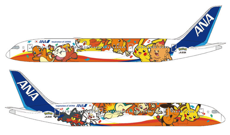 【9/14まで】Phoenix ANA B767-300ER ポケモン塗装 ANA、ポケモン30周年特別企画の特別塗装機「ポケモンジェット赤」を7月