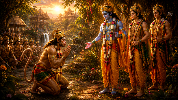 Why Hanuman Became Lord Rama's Greatest Devotee? The Hidden Truth