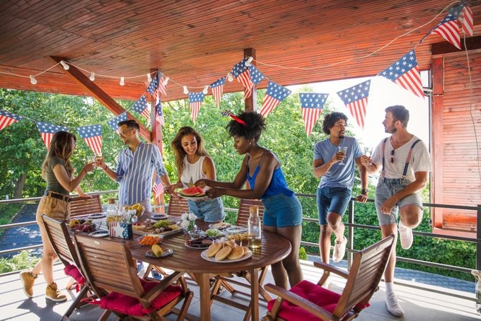 Getting Ready For 4th July
