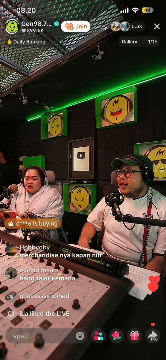 TikTok Live Radio MARI Raup GMV Rp90 Juta dalam 3 Sesi TikTok Live Radio MARI Raup GMV Rp90 Juta dalam 3 Sesi