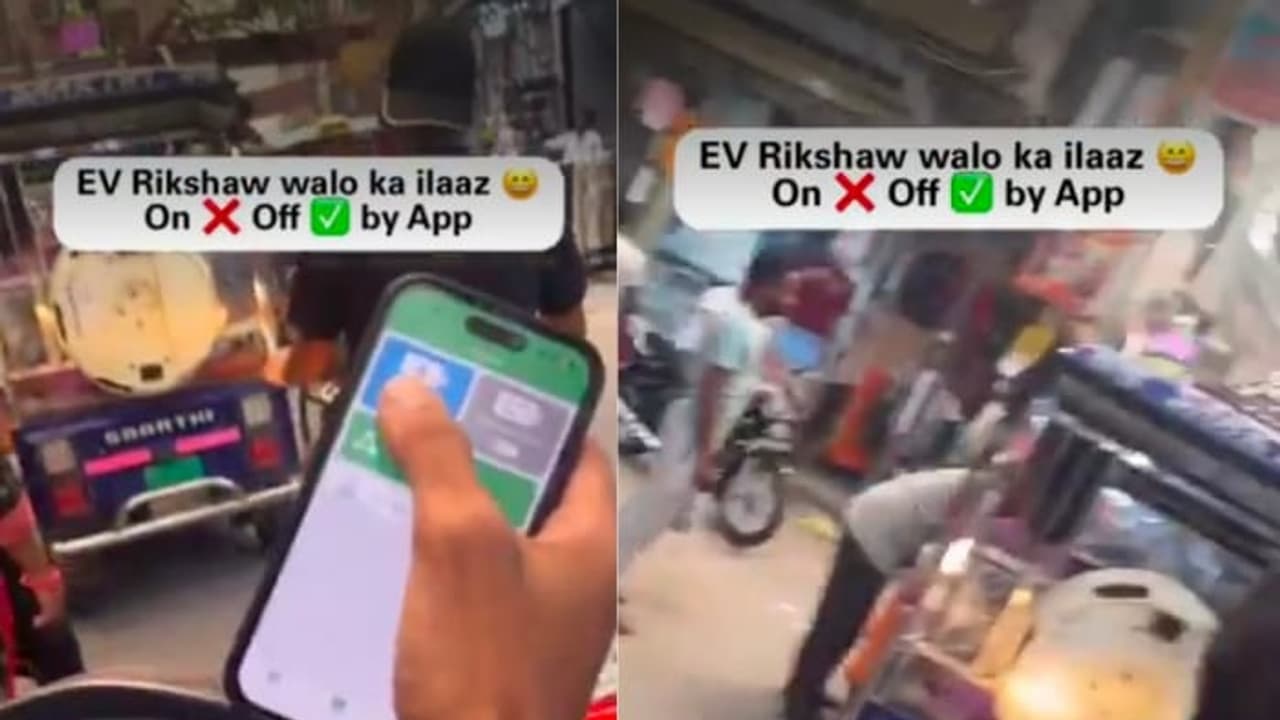 Watch: Viral videos show people allegedly turning off e-rickshaws with ...