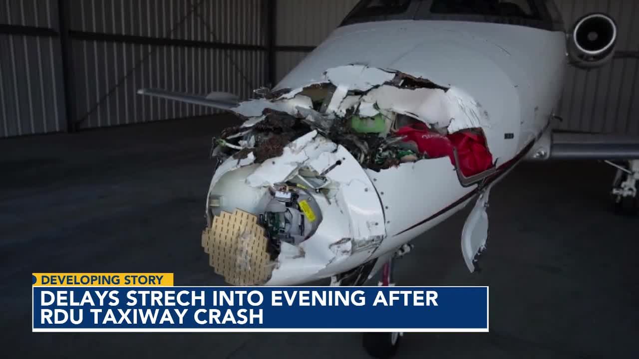 RDU delays dozens of flights due to a crash involving a box truck and ...