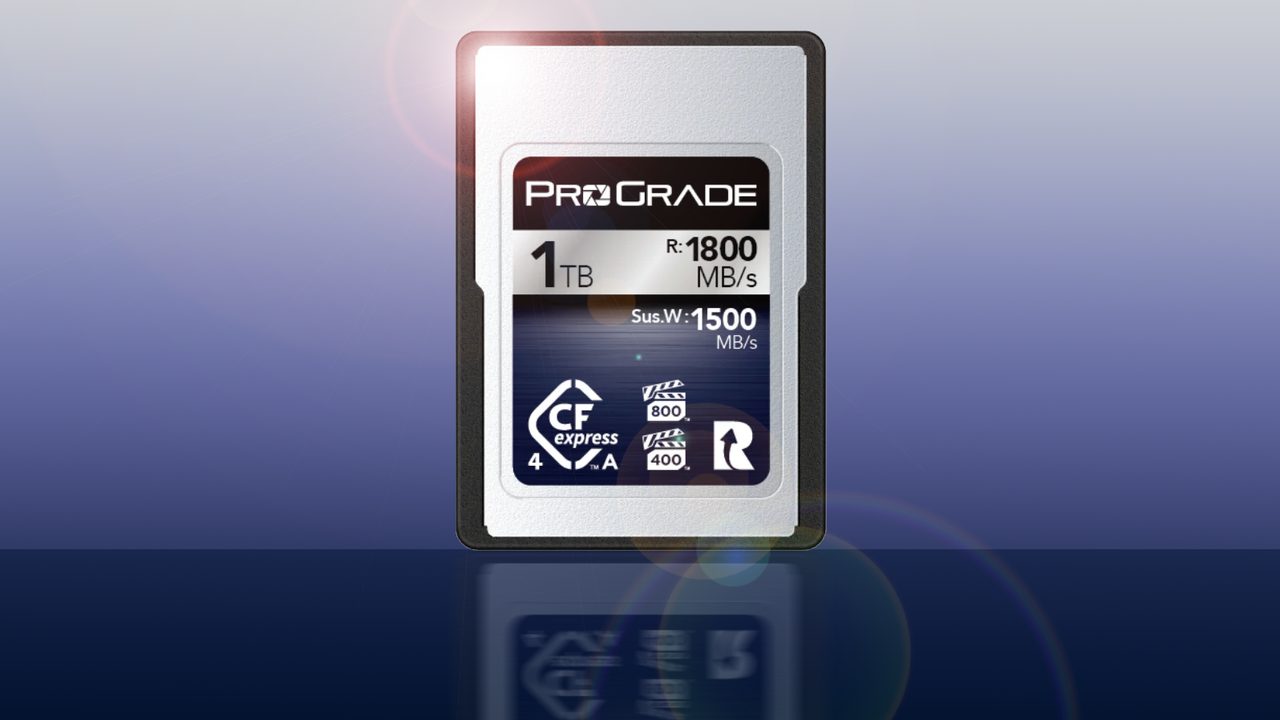 ProGrade Digital's latest CFexpress Type A card can record 8K