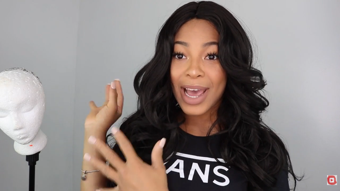 How to make a synthetic wig look real 💇‍♀️ Step-by-step detailed ...