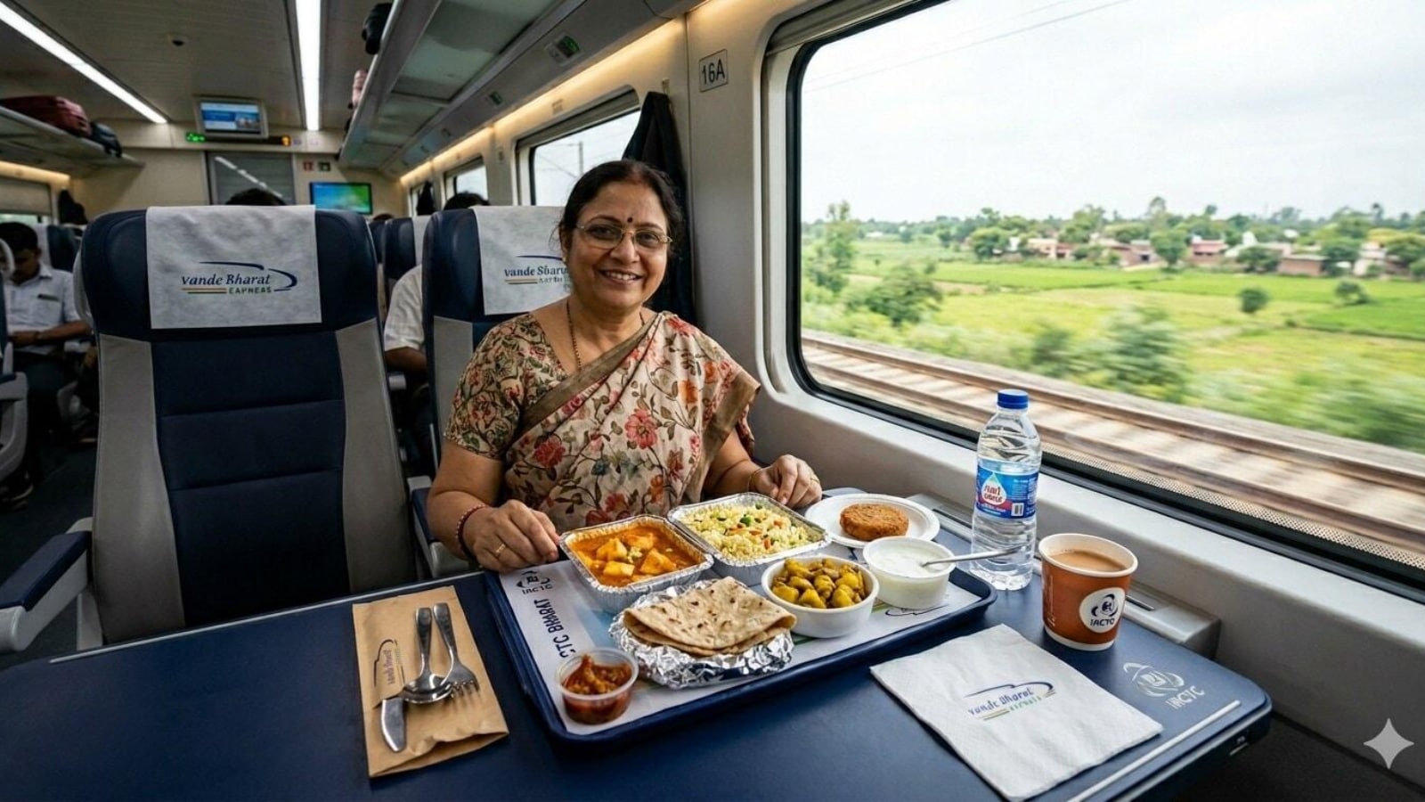 Meals are optional: Passengers can choose whether or not to include meals while booking their Vande Bharat ticket. If you don’t want the onboard meal service, simply opt out during the booking process.