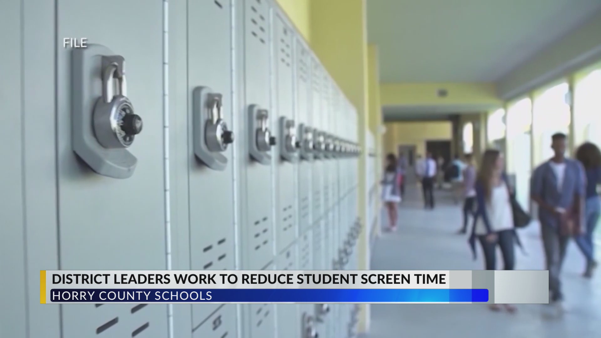 Horry County Schools launches initiative to cut screen time for students