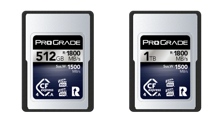 ProGrade Digital's latest CFexpress Type A card can record 8K