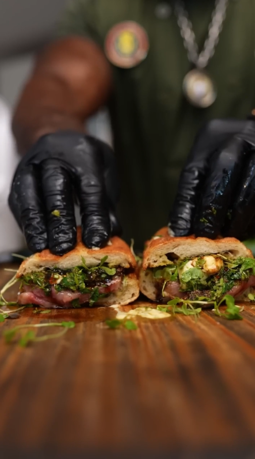 The ultimate giant burger challenge