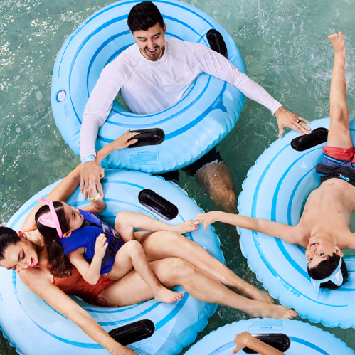 This 84-degree indoor water park resort makes family trips easier