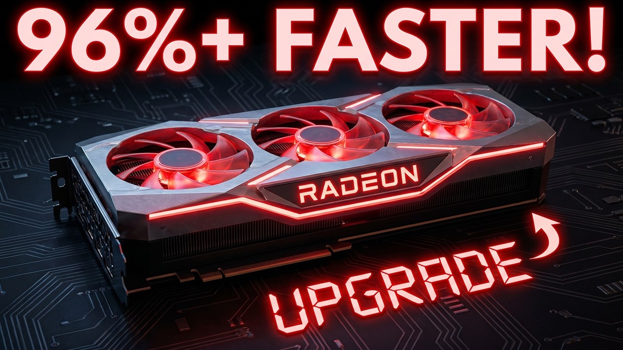 96%+ faster! AMD GPUs just got a massive upgrade!