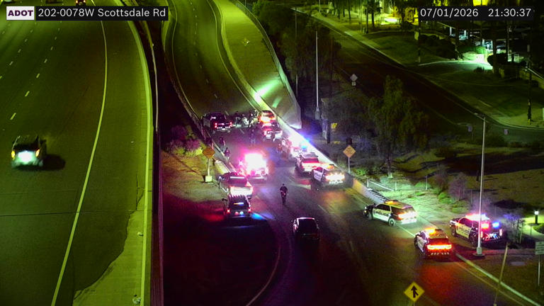 Tempe police investigating shooting on freeway on-ramp