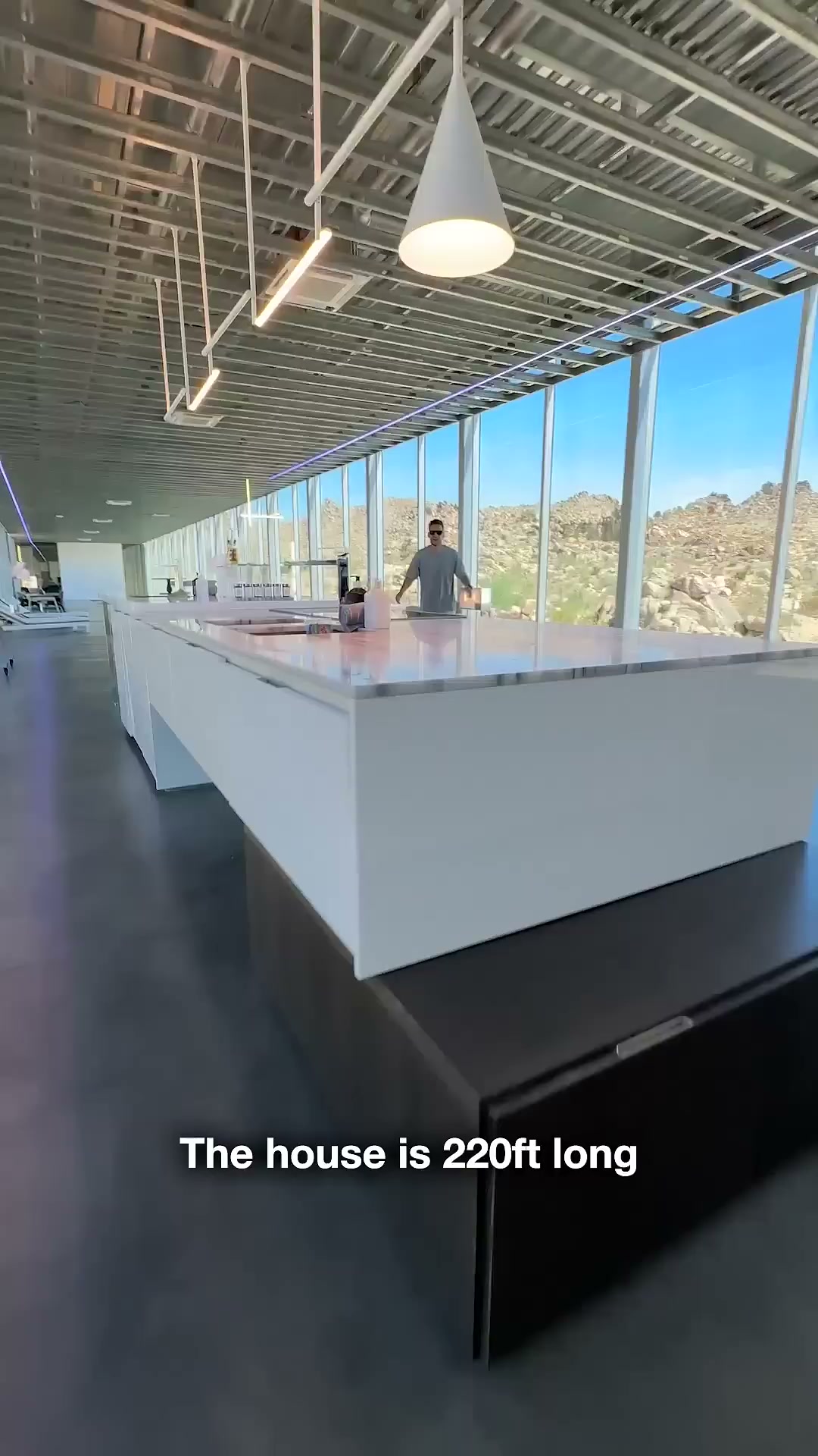 Inside an invisible home with a very visible price tag
