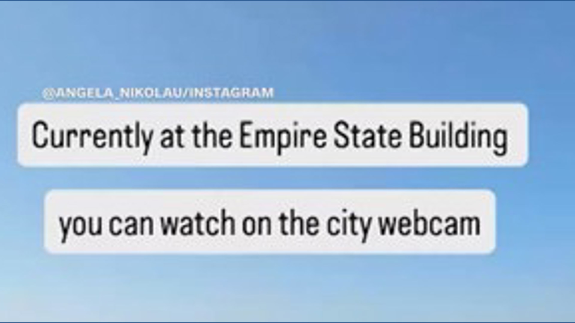 Climbers post video from Empire State spire