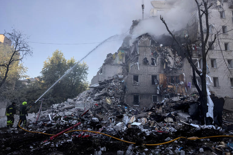 Why Putin unleashes terror on Kyiv as his war machine stutters