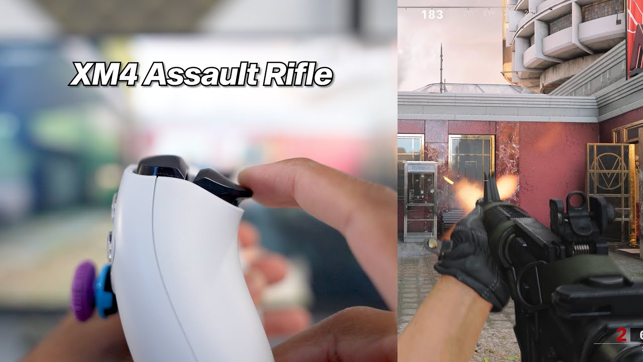 PS5 adaptive trigger for different guns in Call of Duty: Cold War!