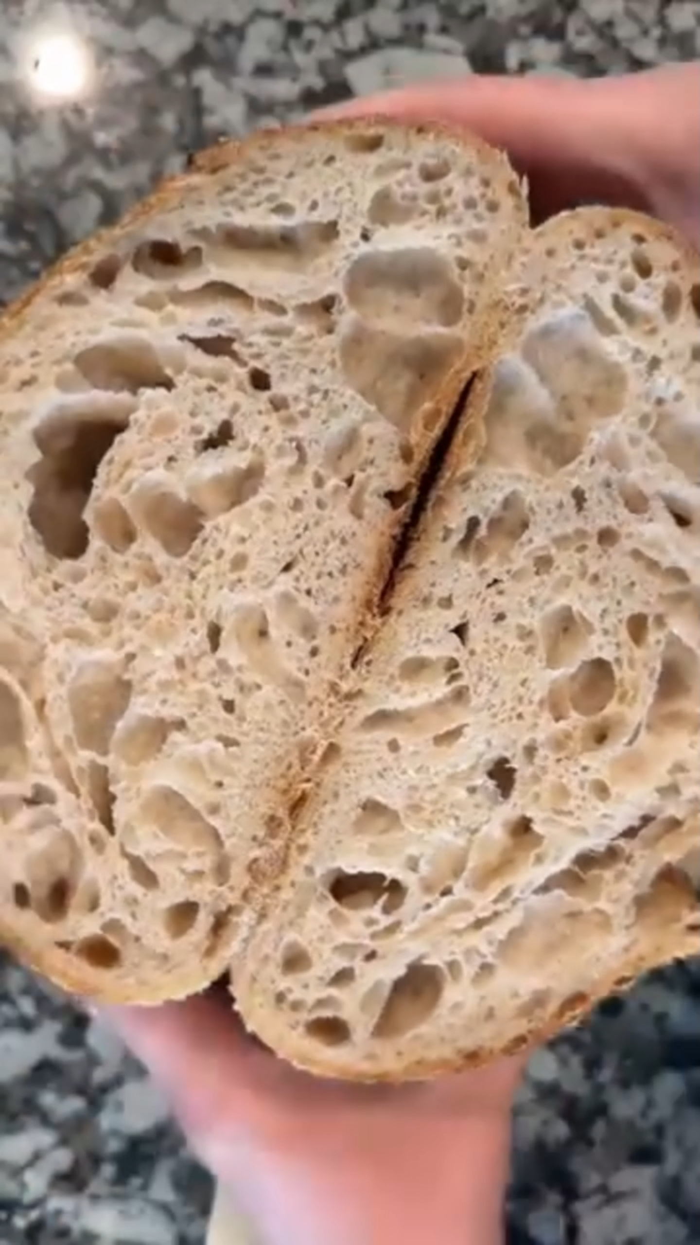 Master perfect loaf slicing with this clever technique