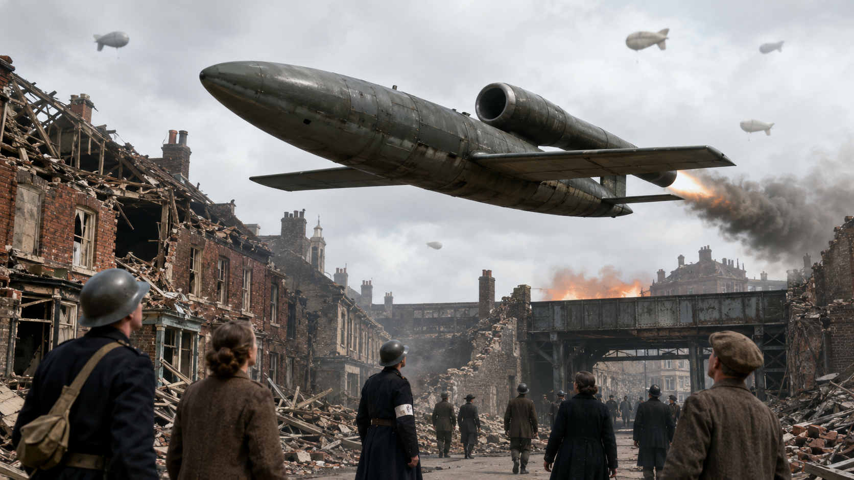 Hitler’s V-weapons terror - The rockets that shook Britain