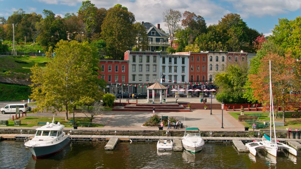 It's hardly surprising that a homegrown arts movement dedicated to landscape painting -- The Hudson River School -- emerged here in the 19th century. The quaint town of Kingston, New York, is seen here. - halbergman/iStockphoto/Getty Images