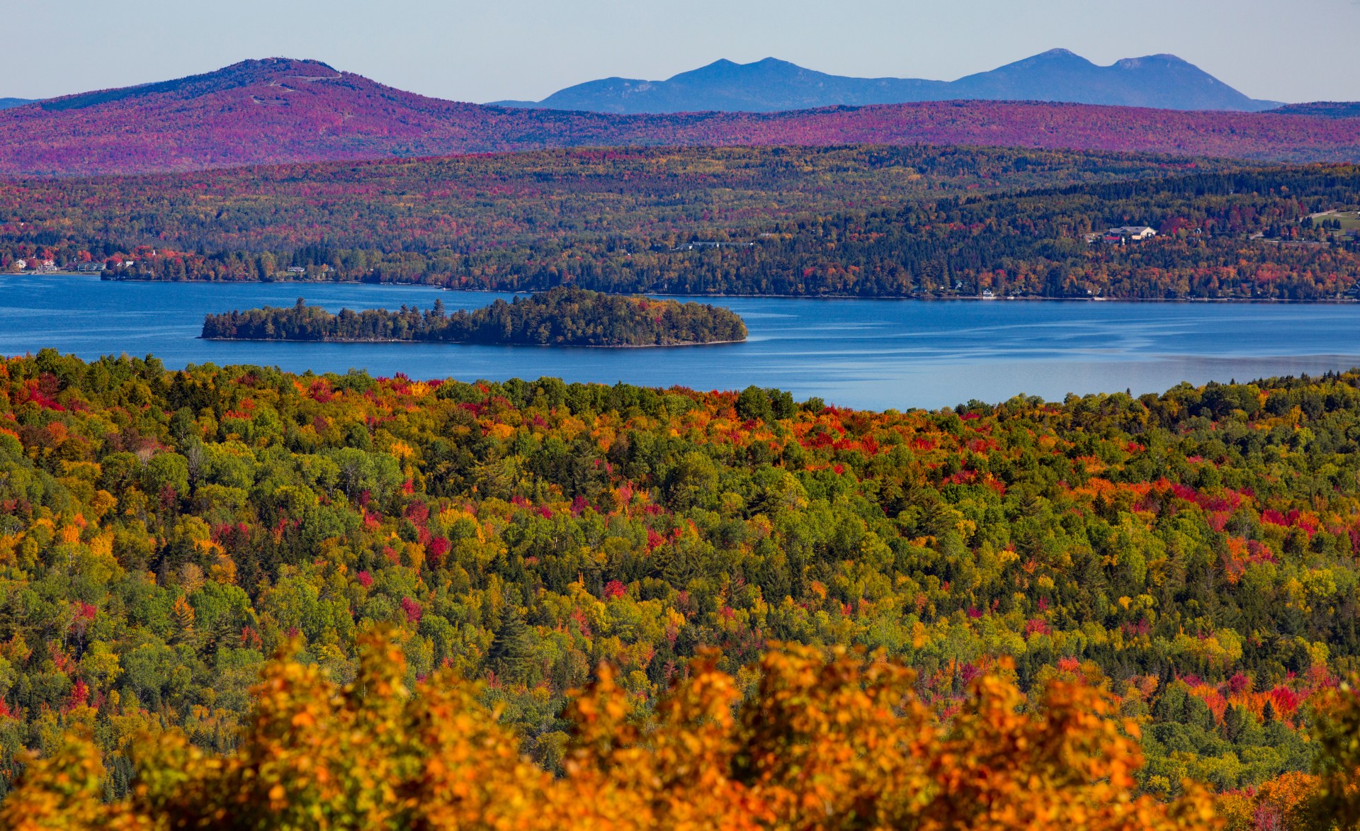 The Rangeley Lakes region is a must-see on any trip to Maine