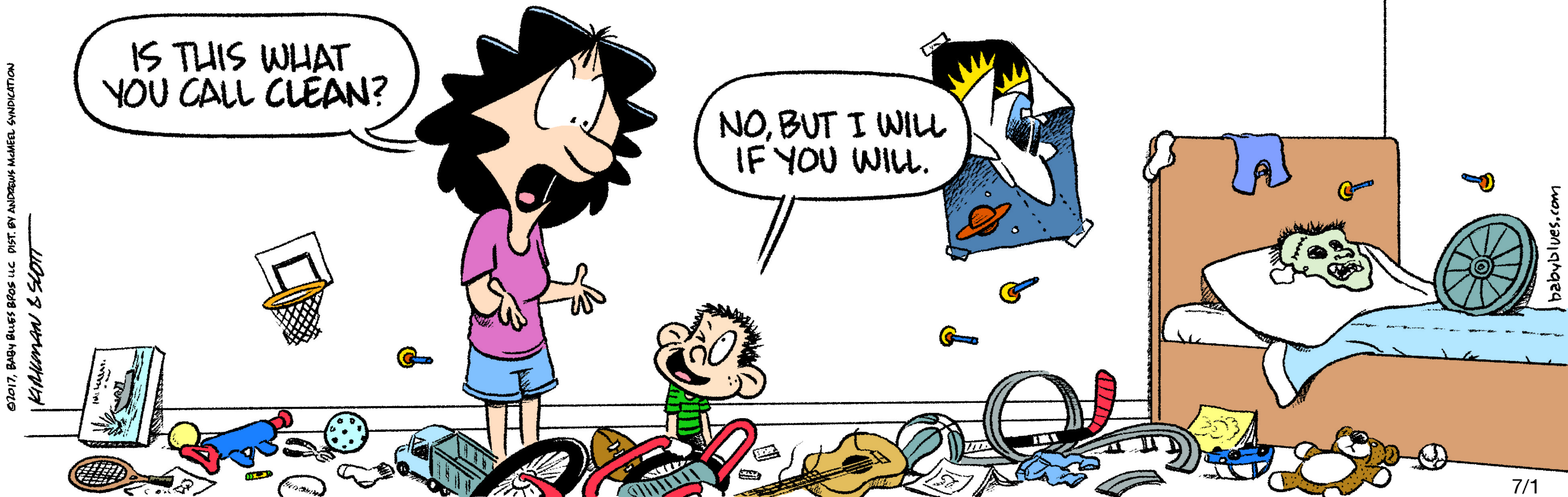 Baby Blues by Rick Kirkman and Jerry Scott