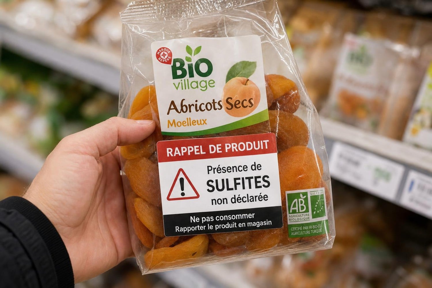 Rappel national : ce fruit sec bio vendu chez Carrefour cache un ...