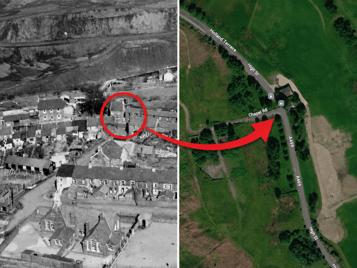 One house, no neighbors: Authorities demolished an entire Welsh town ...