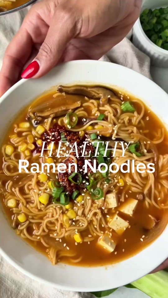 Healthy ramen noodles recipe ready in minutes