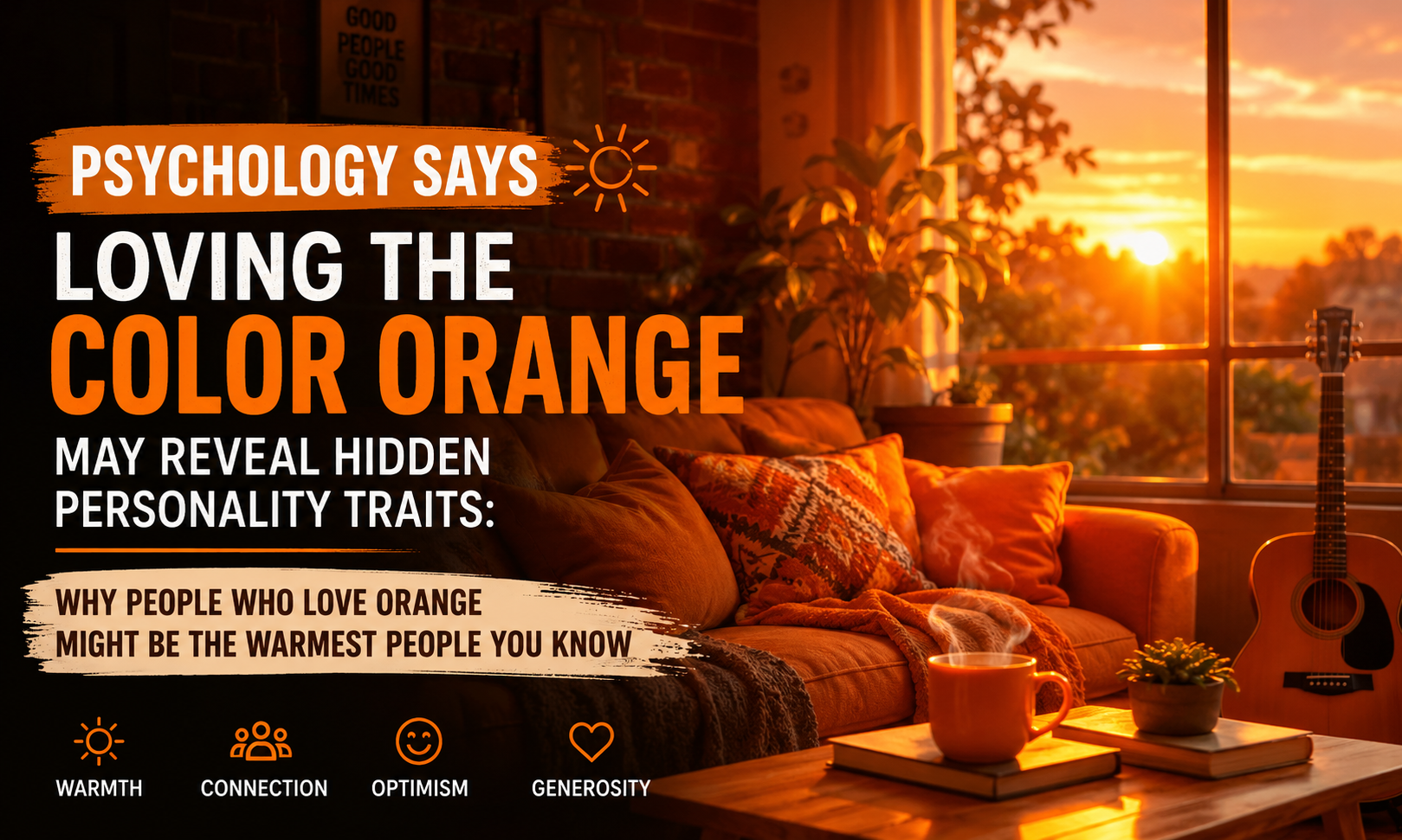 Psychology says loving the color orange may reveal hidden personality ...