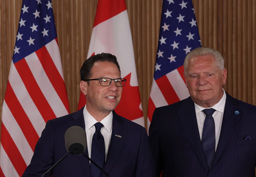 Doug Ford signs deal with US officials, meets many more
