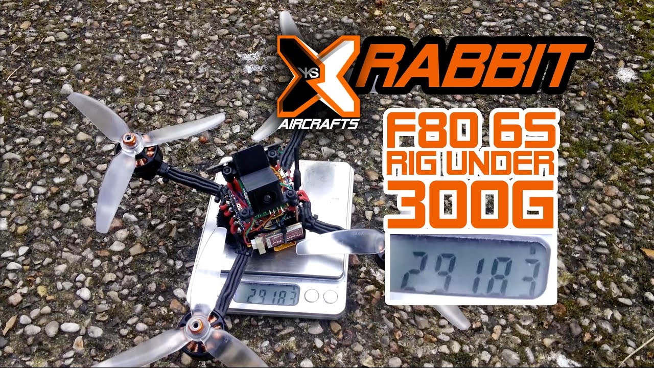 YKS Rabbit Racer F80 6S Ultra Léger Sous les 300g