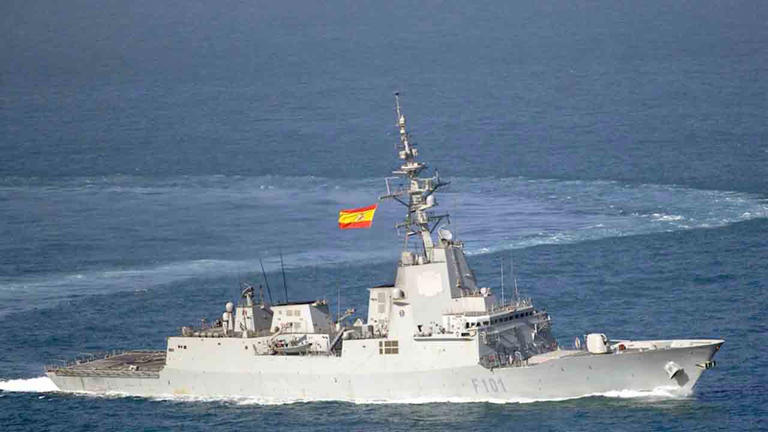 Frégate Álvaro de Bazán F-101. Photo : EMADmde