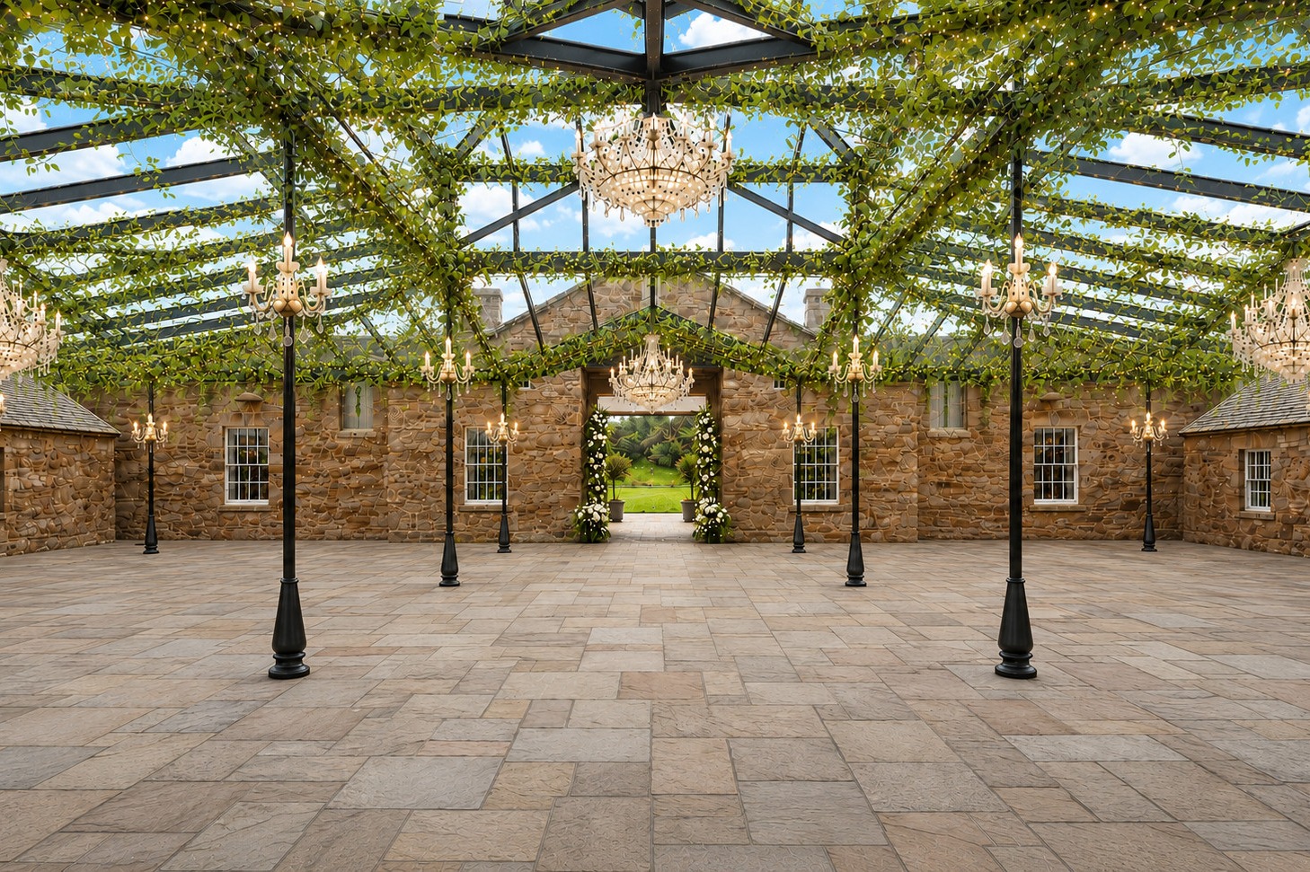 Historic East Lothian estate says 'I do' to new glass atrium as ...
