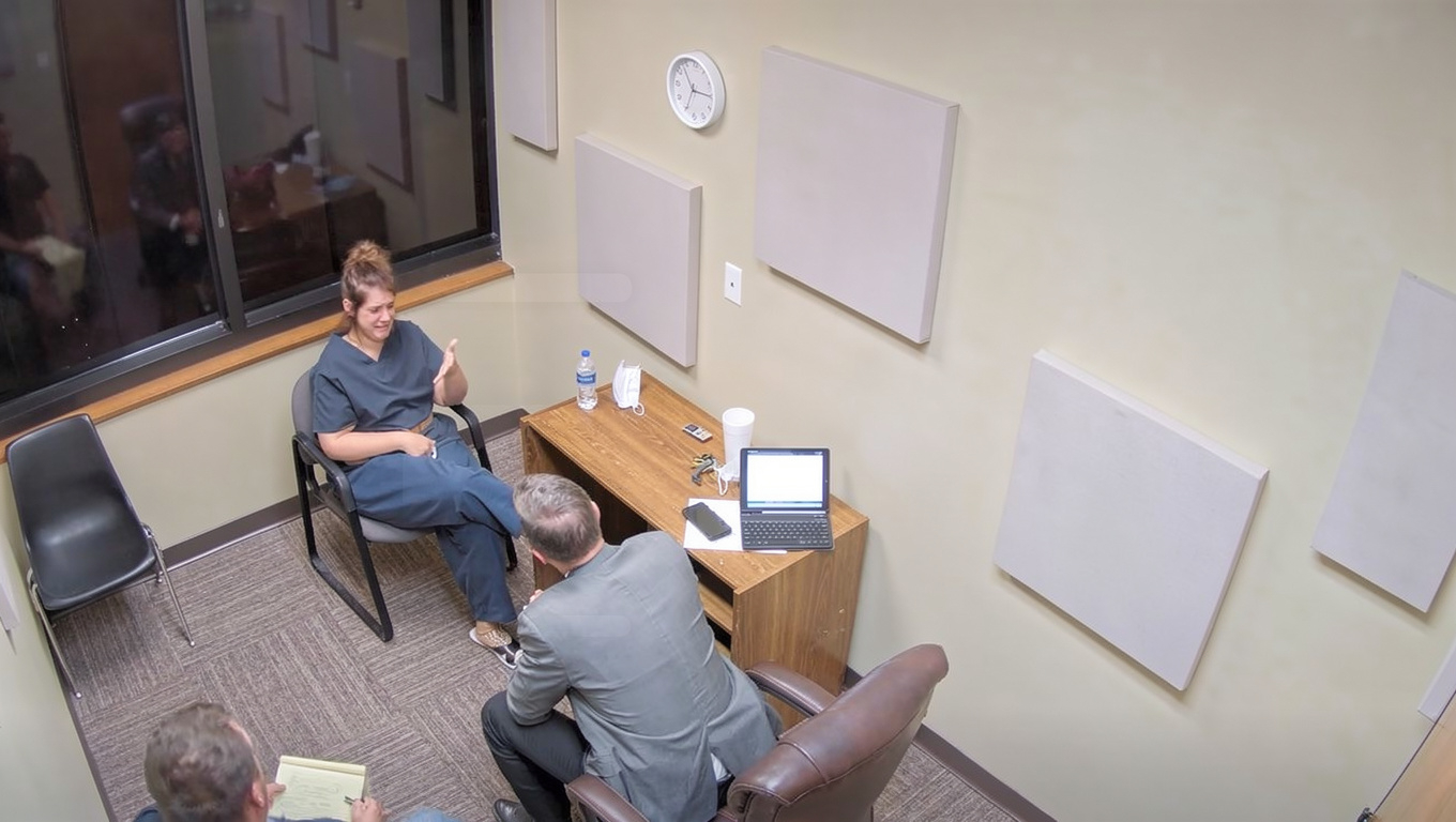 The hospital interrogation that made her lies collapse