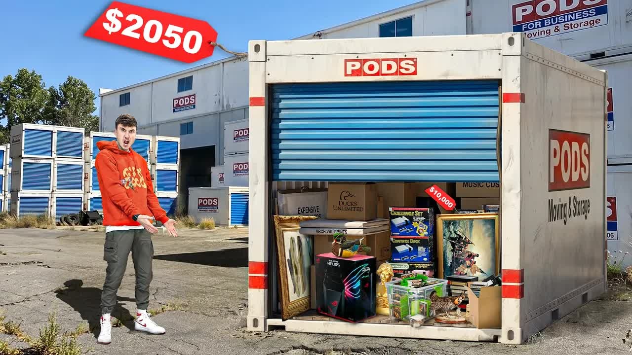He bought an abandoned container filled with mystery items - then the ...