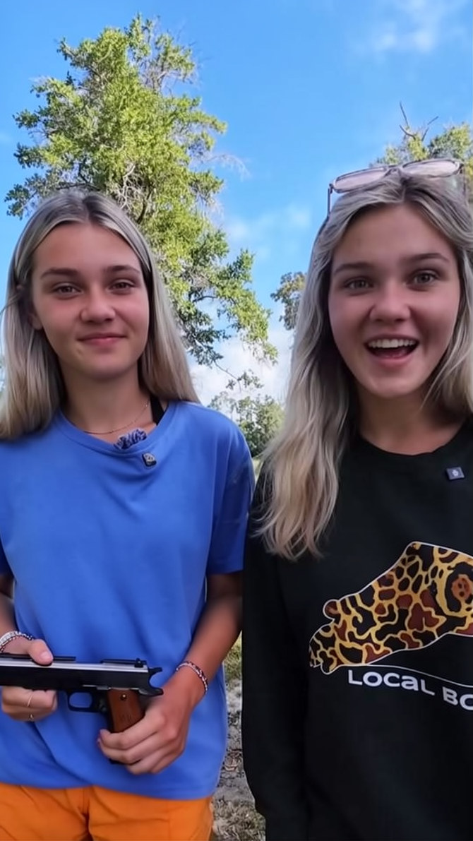 This 1911 is no joke… twins put it to the test