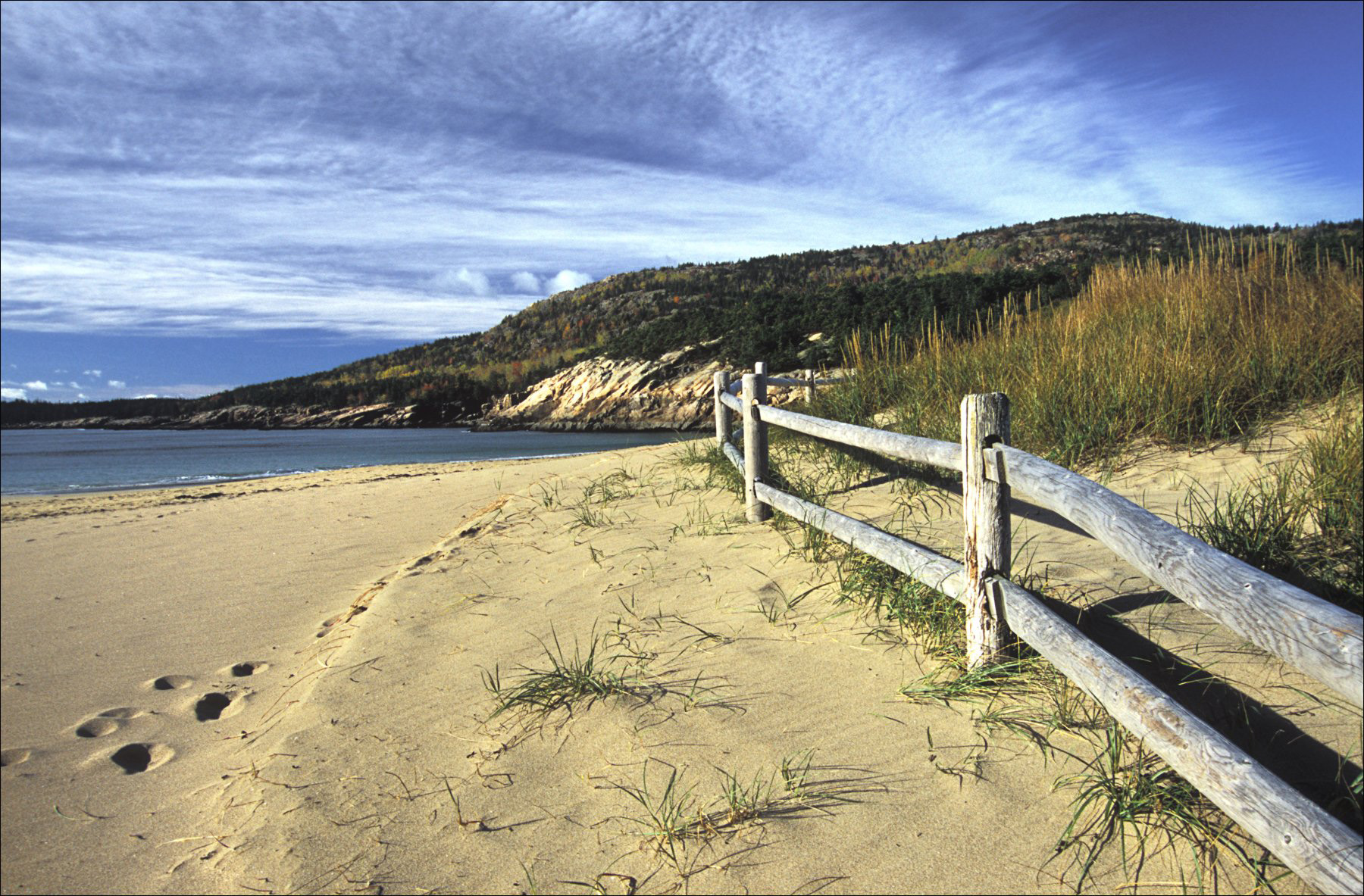Sand Beach in Acadia National Park