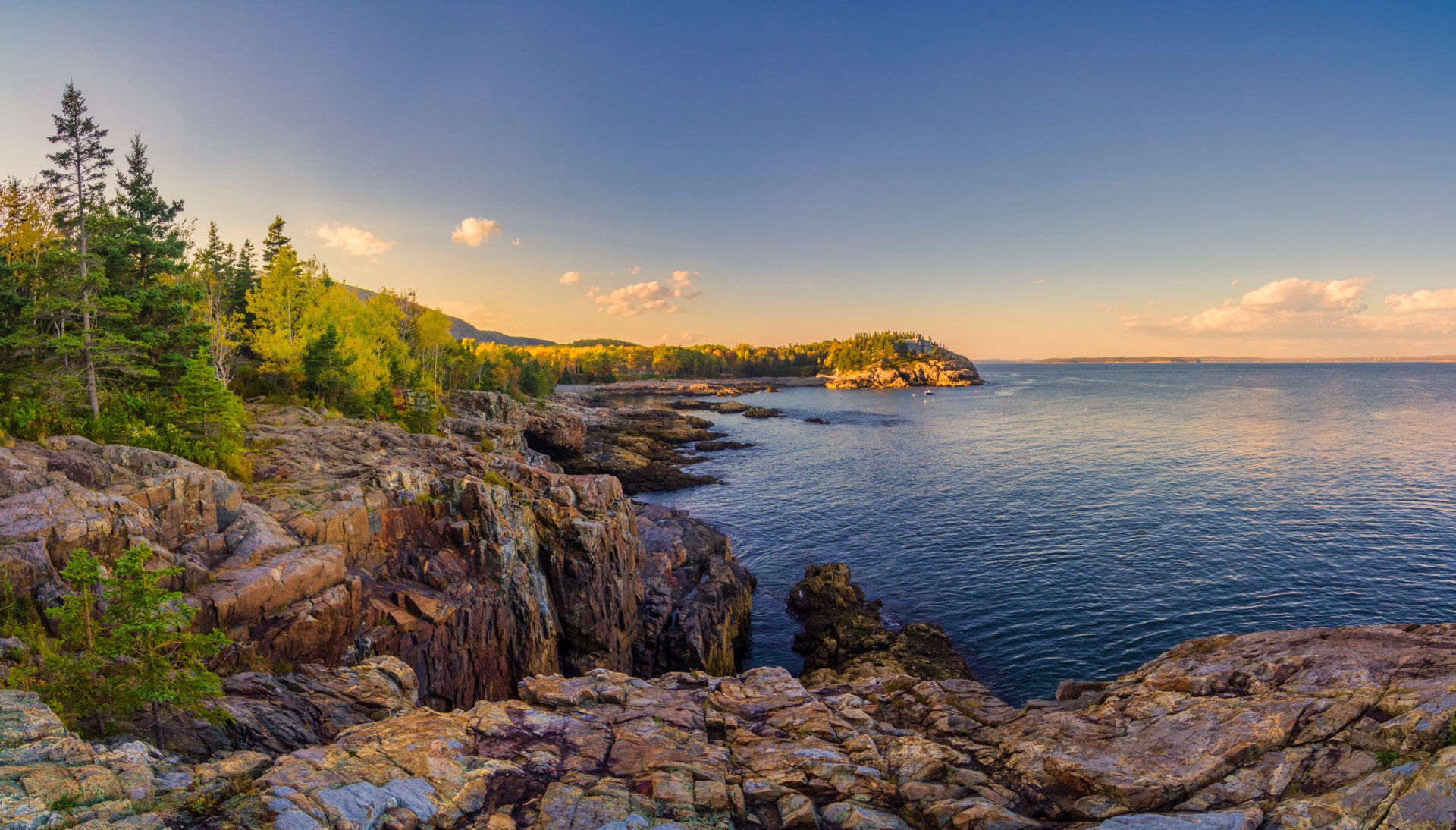 Acadia National Park is awash with stunning scenery - like Schooner Head