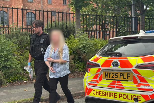 Two women arrested after reports of abusive behaviour at Warrington ...