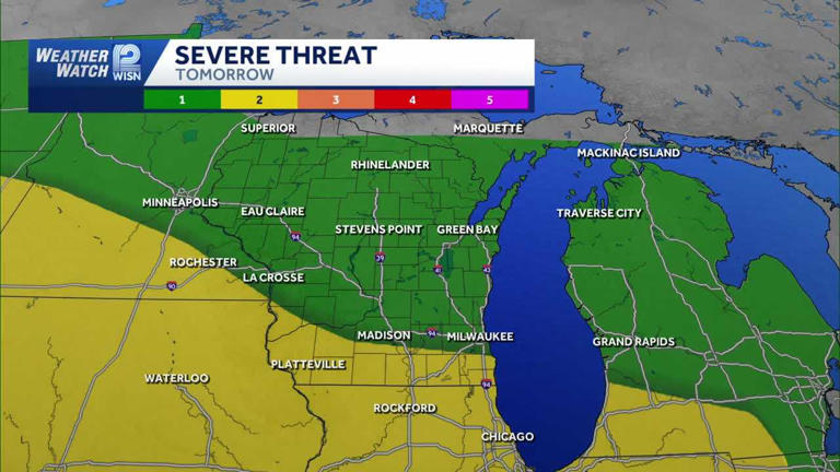 Extreme heat warning extended as storms threaten southern Wisconsin
