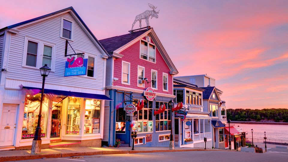 Visitors to this part of Maine flock to Acadia National Park. But there are also many charming towns, like Bar Harbor, seen here. - DenisTangneyJr/iStockphoto/Getty Images