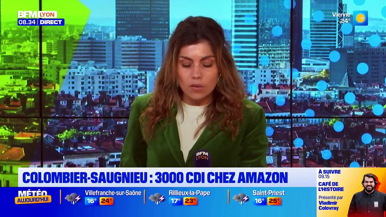 Amazon inaugure un nouveau centre de distribution près de Lyon, l'un ...