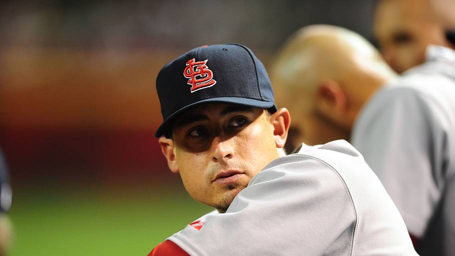 Pair of Cardinals folklore legends cross paths in Allen Craig's backyard