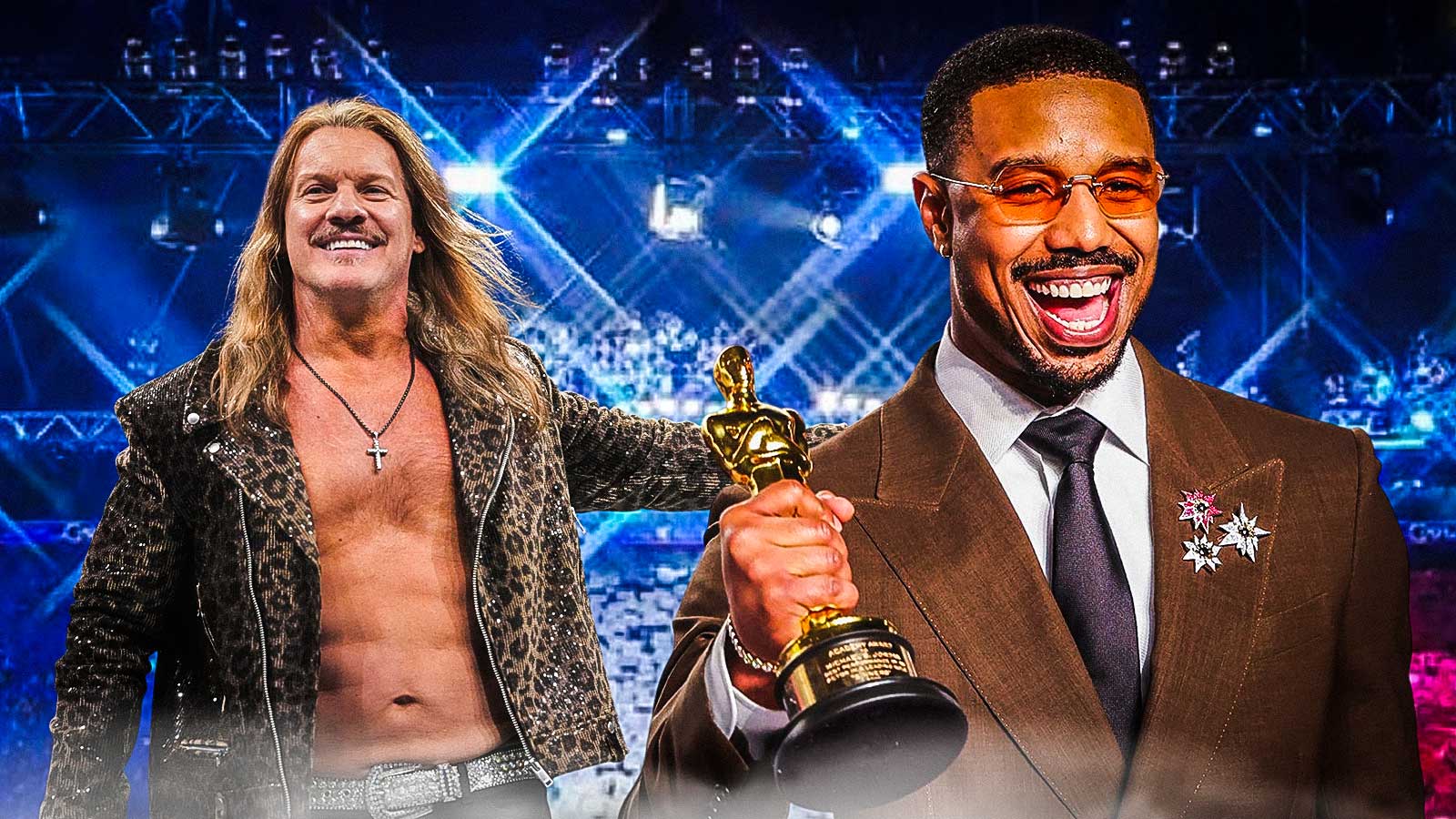 Chris Jericho and Michael B Jordan coming together in new surprising collaboration
