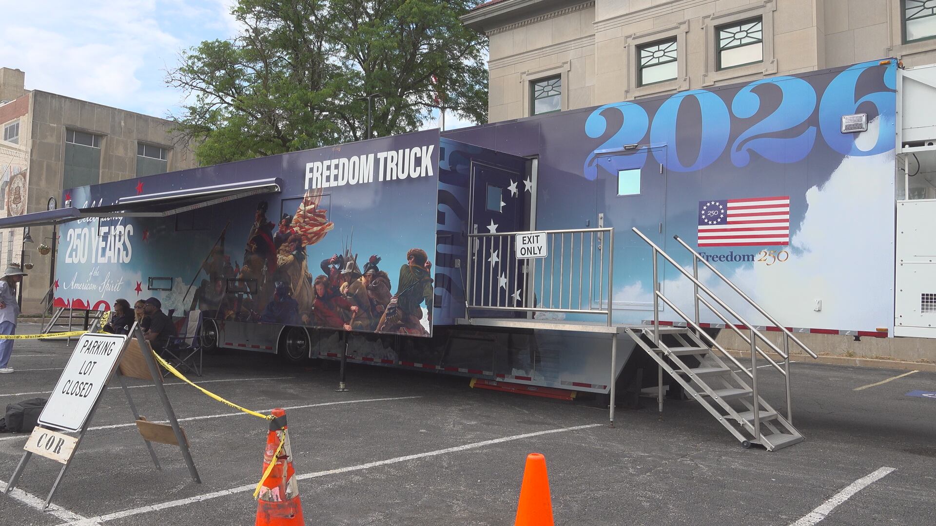 America 250 Freedom Truck makes stop in Rapid City