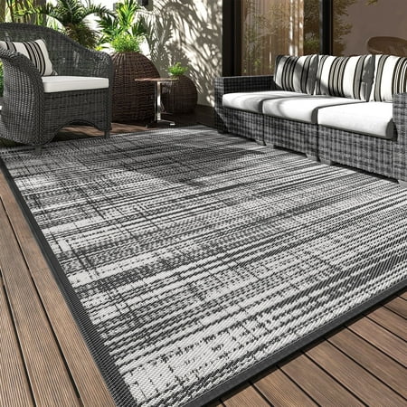Vunate Outdoor Rug&comma; 5-by-8&comma; &dollar;16 &lpar;was &dollar;31&rpar;