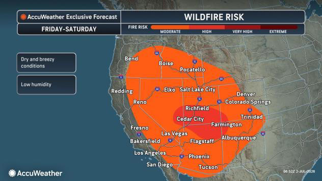 Heat dome to flip from eastern to western US next week, ahead of North ...
